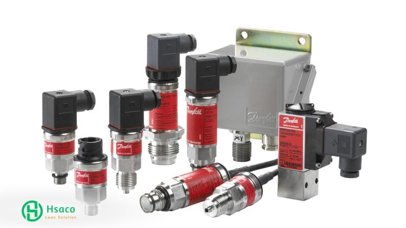 Cảm biến áp suất nước hãng Danfoss
