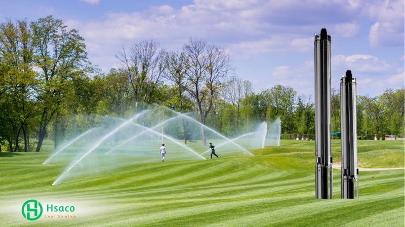 Ứng dụng bơm chìm giếng khoan