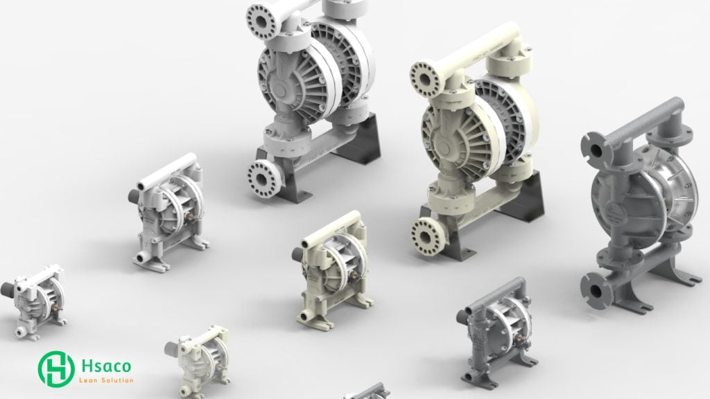 Top 4 yếu tố để chọn đúng bơm màng khí nén bạn phải biết Bơm màng khí nén là gì?