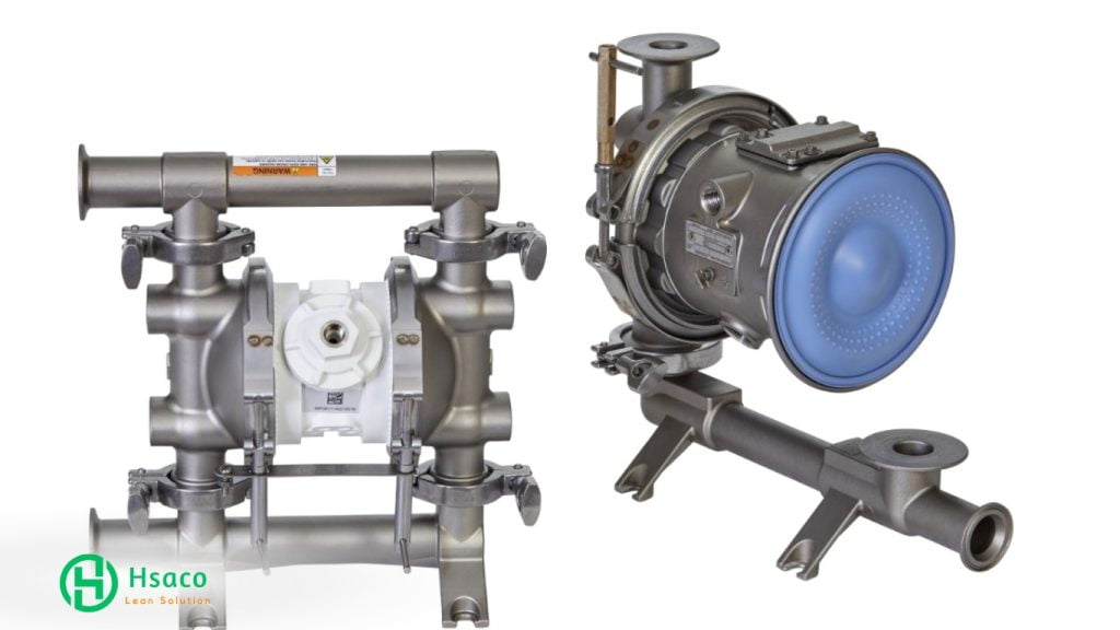 Top 4 yếu tố để chọn đúng bơm màng khí nén bạn phải biết Nguyên lý bơm màng khí nén là gì?