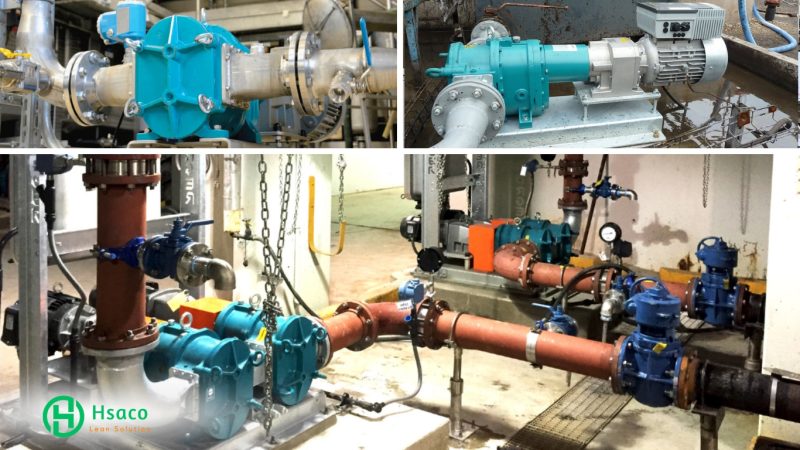 Ứng dụng bơm cánh khế trong công nghiệp