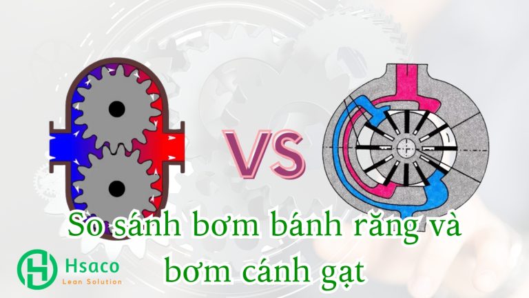 So sánh bơm bánh răng và bơm cánh gạt