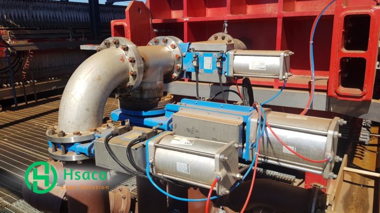 Ứng dụng Knife gate valve