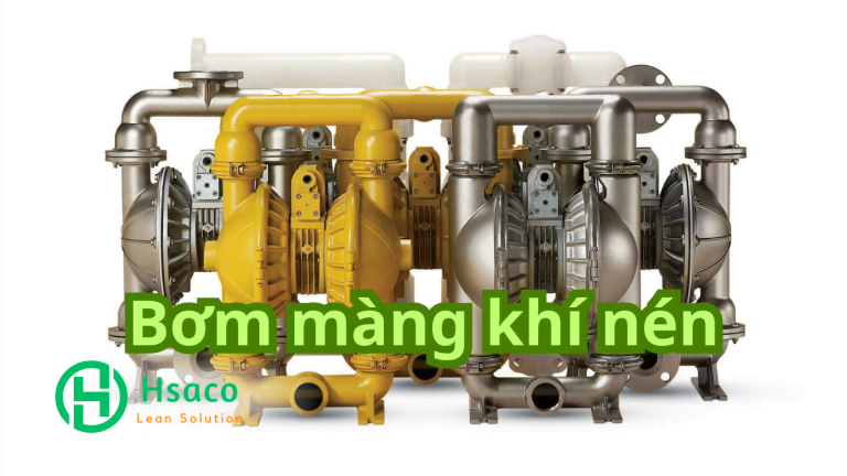 Bơm màng khí nén có nhiều lợi ích trong công nghiệp sản xuất