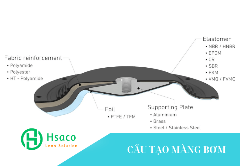 Cấu tạo của màng bơm