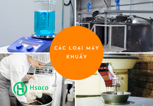 Các loại máy khuấy phổ biến