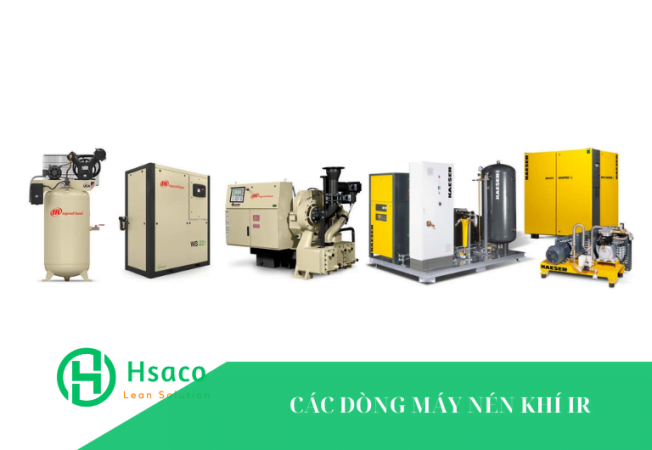 Các dòng máy nén khí của IR