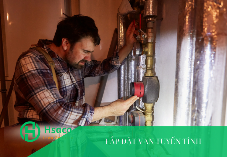 Lắp đặt van tuyến tính cho đường ống