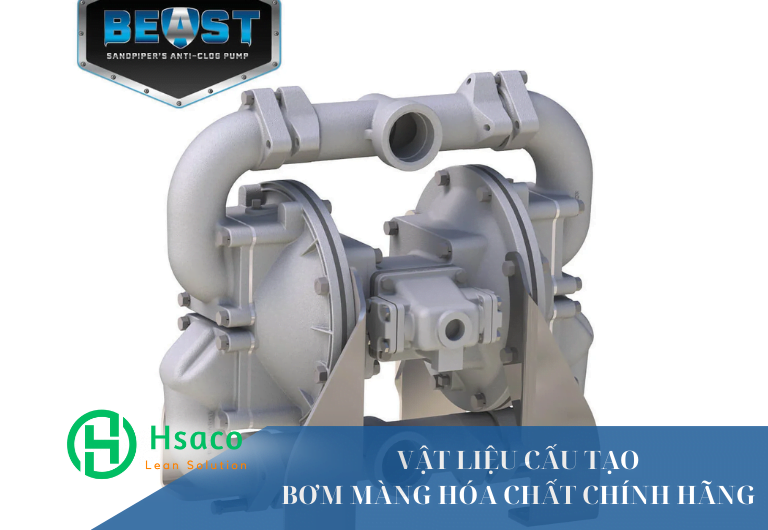 Vật liệu cấu tạo bơm rất quan trọng trong bơm hóa chất