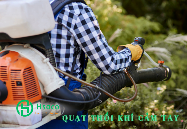 Quạt thổi khí cầm tay rất phổ biến 