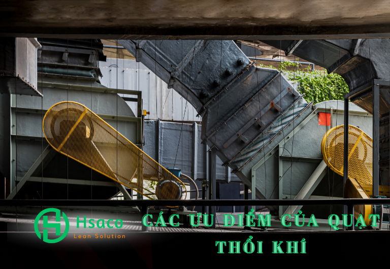 Các ưu điểm của quạt thổi khí