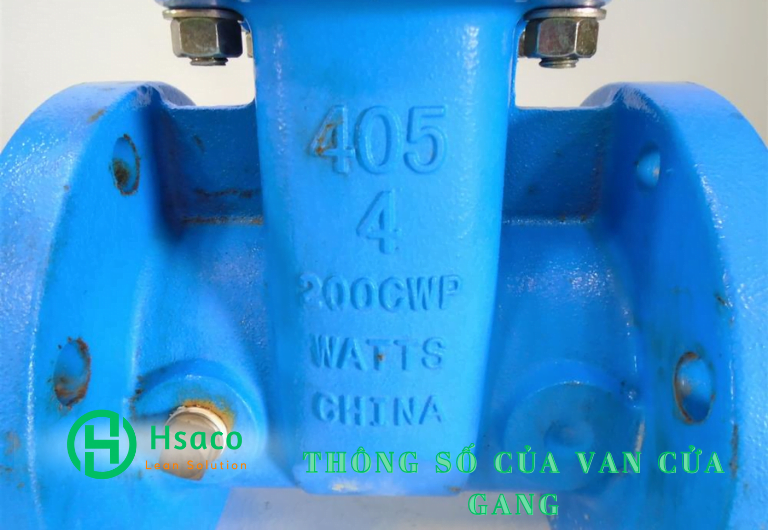 Van cửa gang – Ưu nhược điểm và khi nào cần sử dụng? Thông số cơ bản của van cửa gang