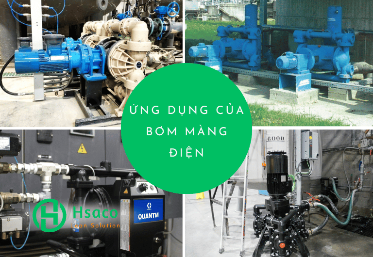 Ứng dụng của bơm màng điện