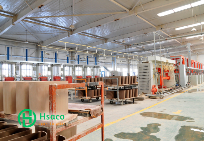 Bơm màng được sử dụng nhiều trong sản xuất gốm sứ