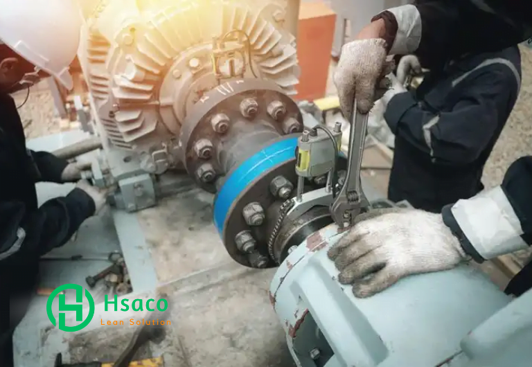 Trong hệ thống bơm